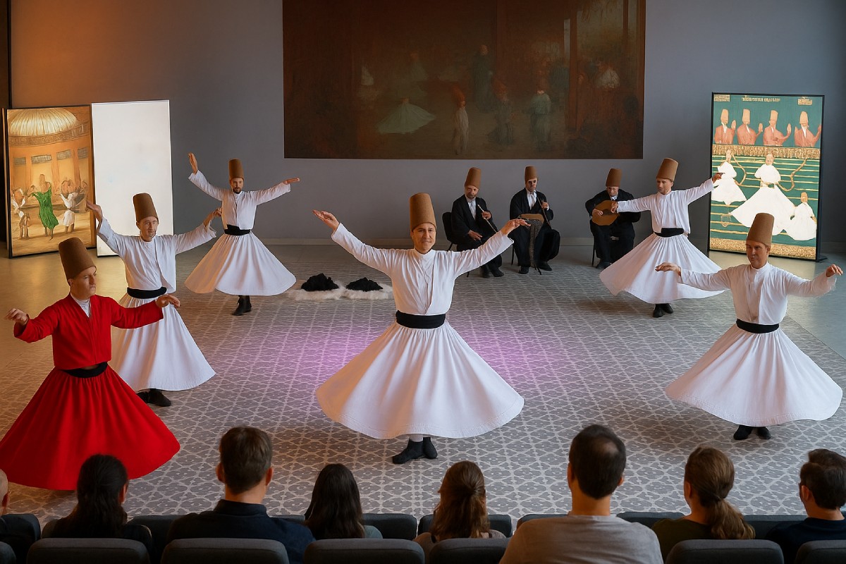 Whirling Dervish Ceremony in Istanbul – Live Music Experience Next to Hagia Sophia
