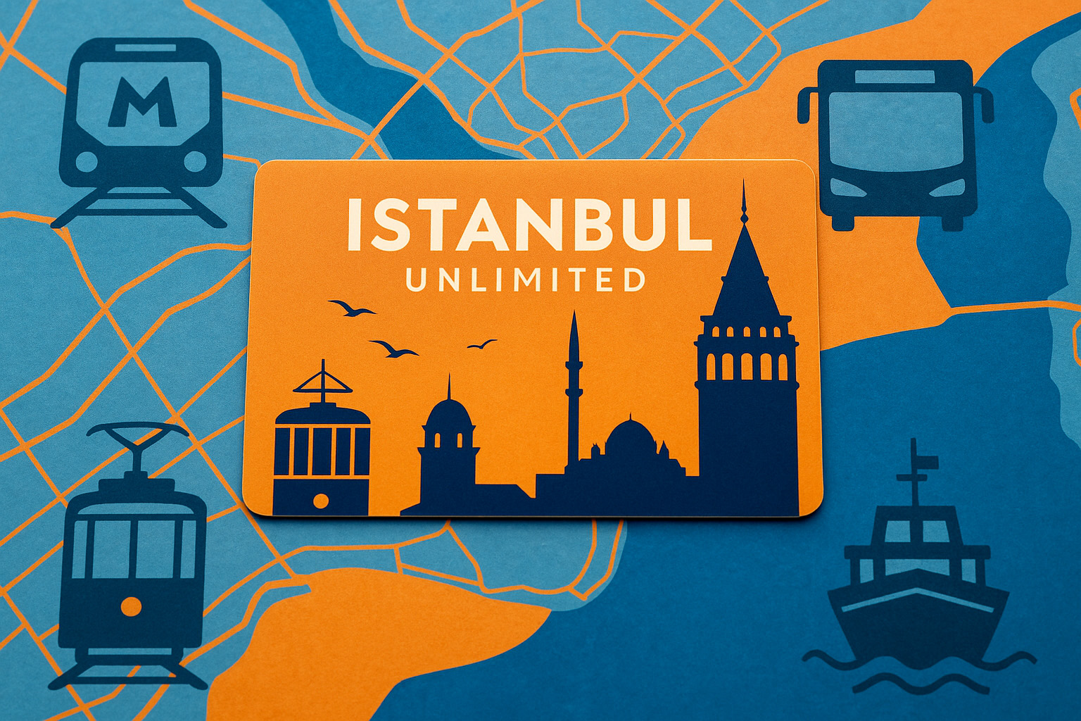 Istanbul Unlimited Transportation Card with Hotel Delivery