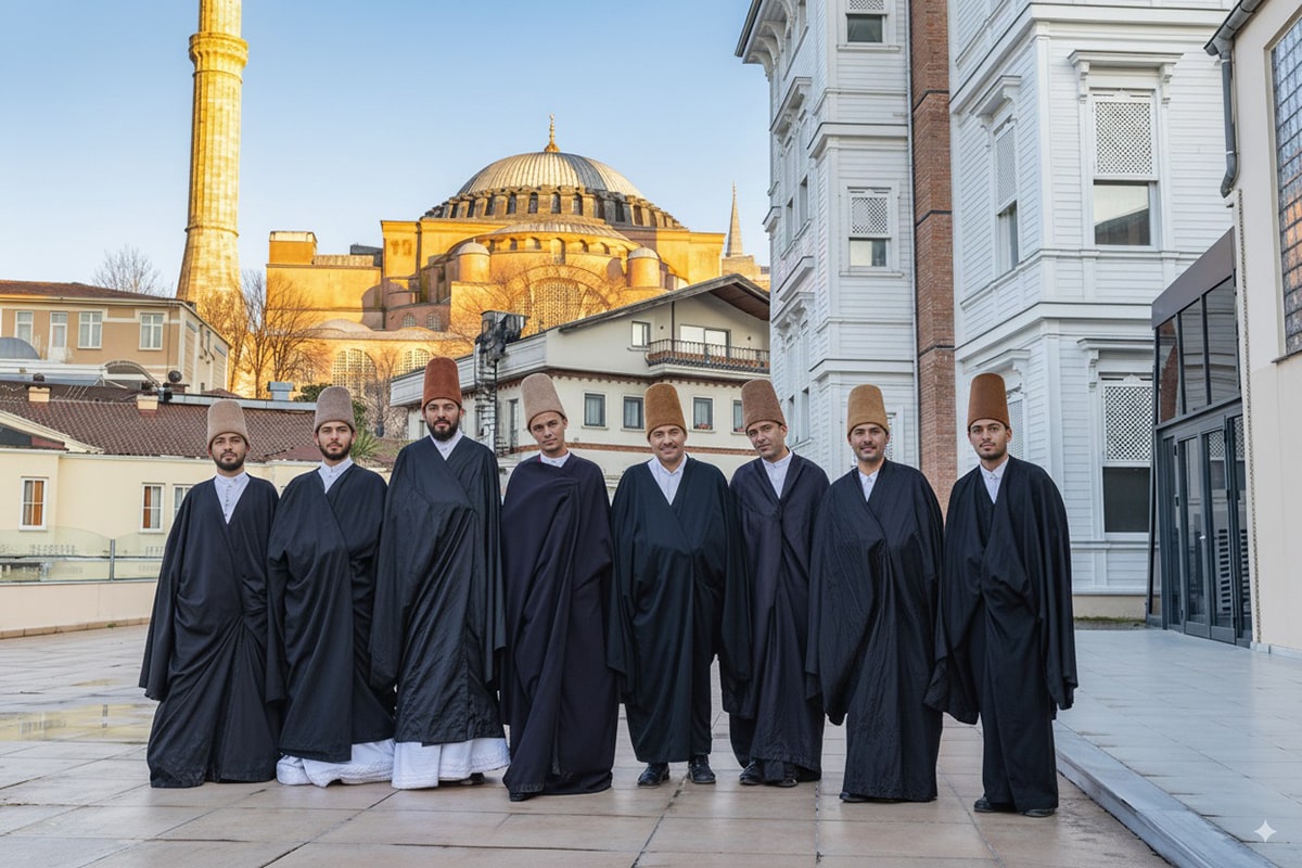 Istanbul: Whirling Dervish Ceremony with Live Music near Hagia Sophia